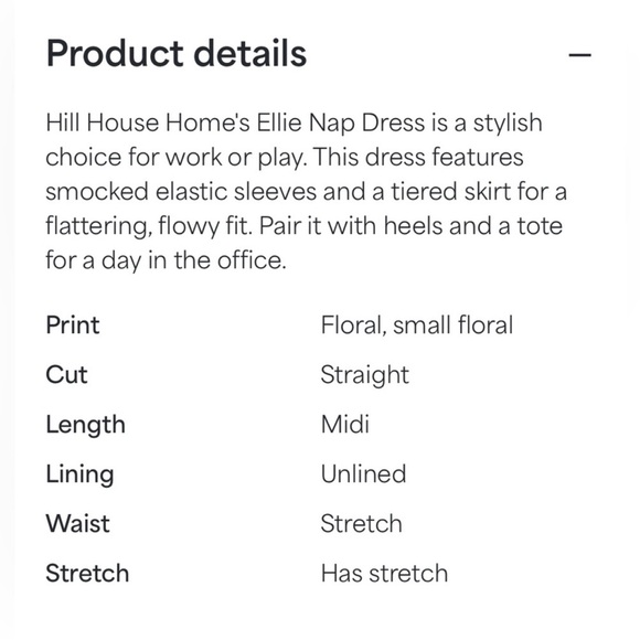 NWT Hill House Ellie Nap Dress - Picture 10 of 10